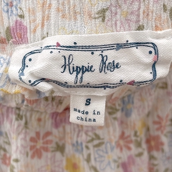 ❤️ HIPPIE ROSE Multicolor Floral Shorts Size S - Picture 5 of 5